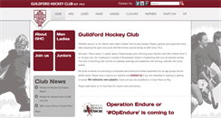 Desktop Screenshot of guildfordhc.com